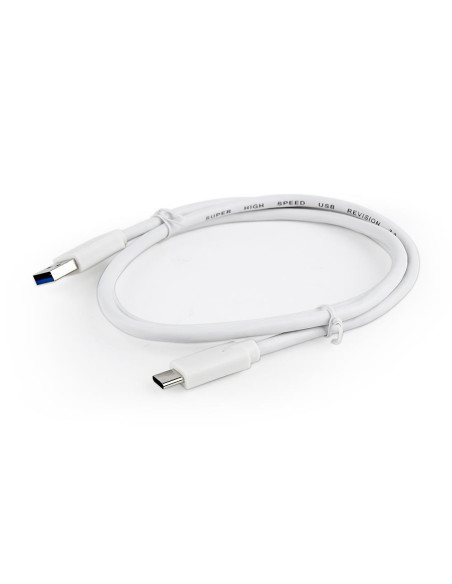 CABLE USB-C TO USB3 1M WHITE/CCP-USB3-AMCM-1M-W GEMBIRD