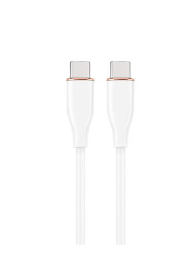CABLE USB-C 1.5M PREMIUM WHITE/CC-USB2S-CMCM-1.5M-W GEMBIRD