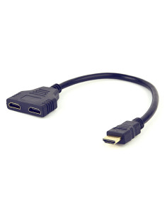 CABLE HDMI DUAL SPLITTER/PASSIVE DSP-2PH4-04 GEMBIRD