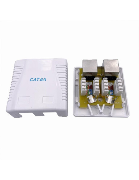 CABLE ACC MOUNT BOX CAT6A FTP/2P NCAC-2F6A-01 GEMBIRD
