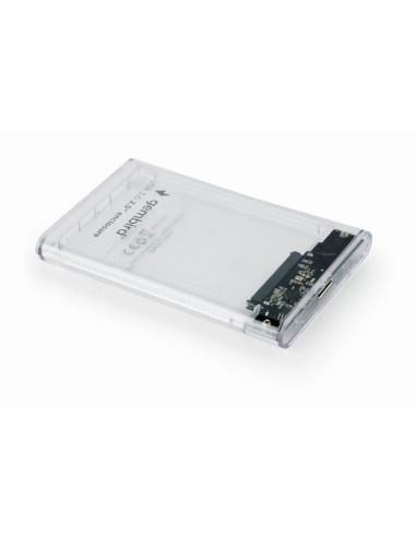HDD CASE EXT. USB3 2.5"/TRANSPARENT EE2-U3S9-6 GEMBIRD