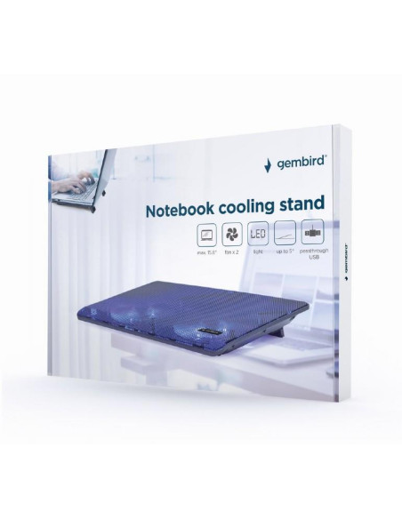 NB ACC COOLING STAND LED/NBS-2F15-05 GEMBIRD