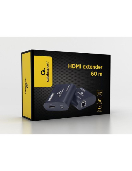 CABLE ADAPTER HDMI EXTENDER/W/RJ45 DEX-HDMI-03 GEMBIRD
