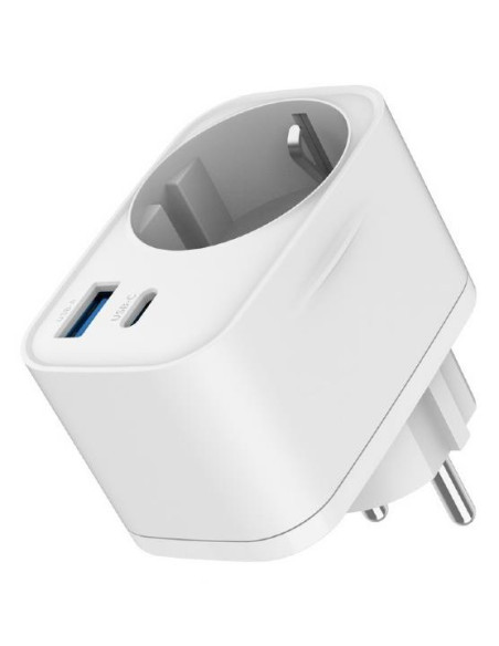 CHARGER USB UNIVERSAL 20W WHT/2P AC TA-ACPDQC20-01-W GEMBIRD