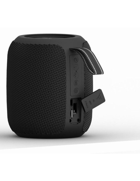 Portable Speaker, GEMBIRD, Black, Portable/Wireless, Bluetooth, SPK-BT-LED-05-BK