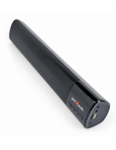 Portable Speaker, GEMBIRD, Portable, Bluetooth, Black, SPK-BT-BAR400-01