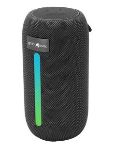 Portable Speaker, GEMBIRD, Black, Portable/Wireless, Bluetooth, SPK-BT-LED-07