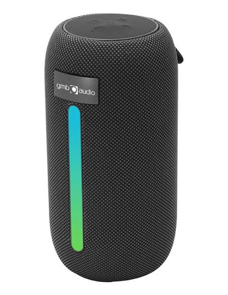Portable Speaker, GEMBIRD, Black, Portable/Wireless, Bluetooth, SPK-BT-LED-07