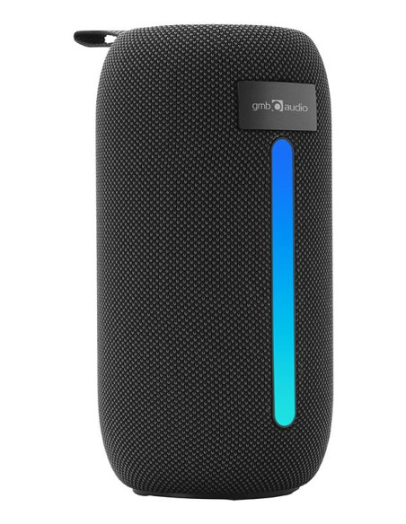 Portable Speaker, GEMBIRD, Black, Portable/Wireless, Bluetooth, SPK-BT-LED-07
