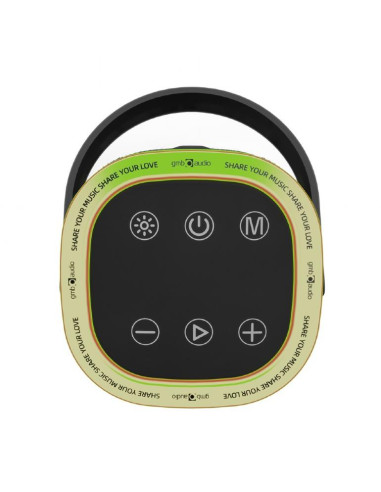 Portable Speaker, GEMBIRD, Bluetooth Yes, SPK-BT-LED-06