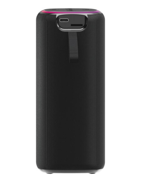 Portable Speaker, GEMBIRD, Black, Wireless, Bluetooth, SPK-BT-LED-08L