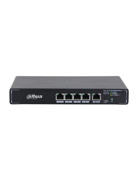 Switch, DAHUA, DH-SMG1005, Switch type Unmanaged, 5x2.5G Ethernet (copper) ports quantity, SMG1005
