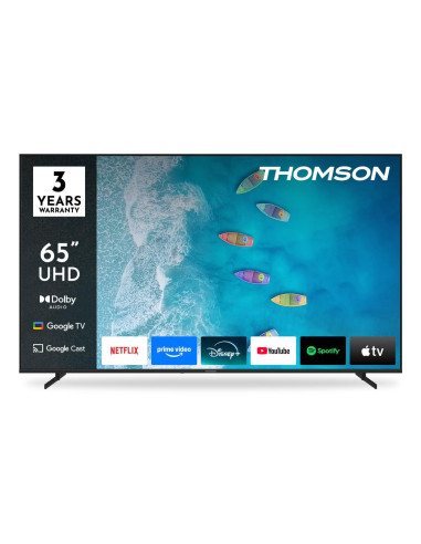 TV Set, THOMSON, 65 ", 4K Ultra HD, 3840 x 2160 pixels, Flat, 16:9, LED, 65UG4S15
