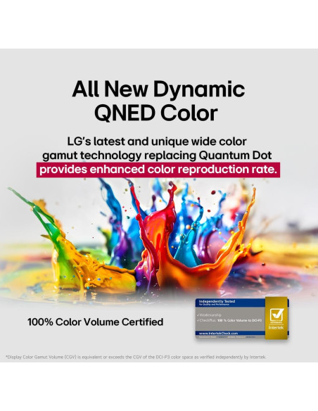 TV Set, LG, 65 ", 4K Ultra HD, 3840 x 2160 pixels, Flat, 16:9, QNED, 65QNED70A6A