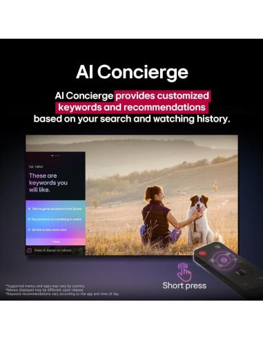 TV Set, LG, 65 ", 4K Ultra HD, 3840 x 2160 pixels, Flat, 16:9, QNED, 65QNED70A6A