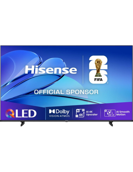 TV Set, HISENSE, 75 ", 4K Ultra HD, 3840 x 2160 pixels, Flat, 16:9, QLED, 75E7Q