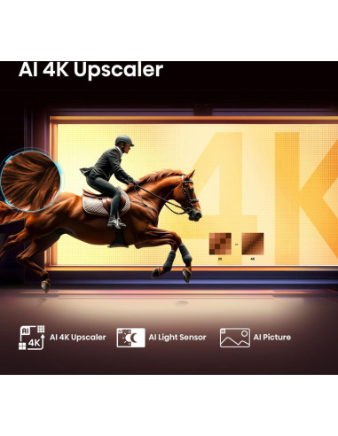 TV Set, HISENSE, 75 ", 4K Ultra HD, 3840 x 2160 pixels, Flat, 16:9, QLED, 75E7Q