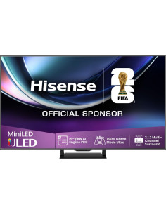 TV Set, HISENSE, 55 ", 4K Ultra HD, 3840 x 2160 pixels, Flat, 16:9, ULED, 55U7QPRO