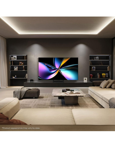 TV Set, HISENSE, 55 ", 4K Ultra HD, 3840 x 2160 pixels, Flat, 16:9, ULED, 55U7QPRO