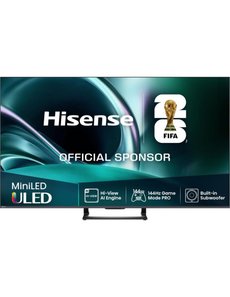 TV Set, HISENSE, 65 ", 4K Ultra HD, 3840 x 2160 pixels, Flat, 16:9, ULED, 65U7Q