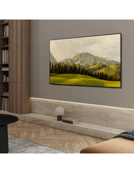 TV Set, SAMSUNG, 55", OLED/4K/Smart, 3840x2160, Wireless LAN, Bluetooth, Tizen, Black, QE55S85FAUXXH