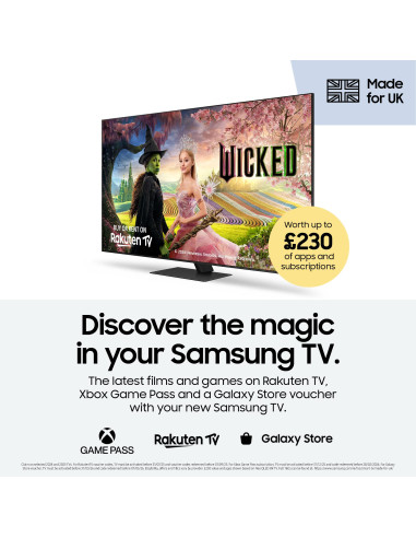 TV Set, SAMSUNG, 55", OLED/4K/Smart, 3840x2160, Wireless LAN, Bluetooth, Tizen, Black, QE55S85FAUXXH