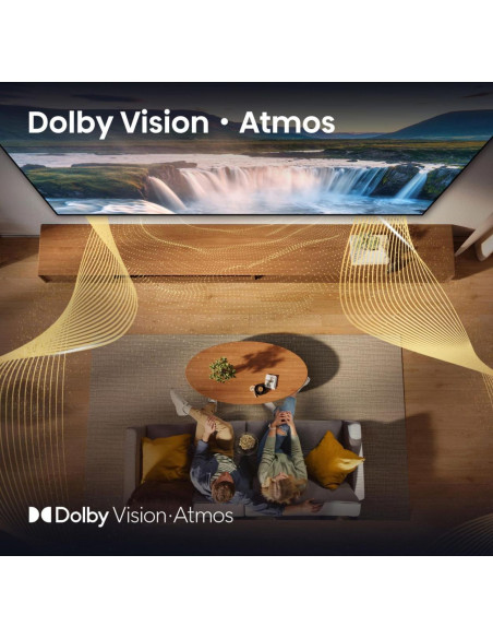 TV Set, HISENSE, 85 ", 4K Ultra HD, 3840 x 2160 pixels, Flat, 16:9, QLED, 85E7Q