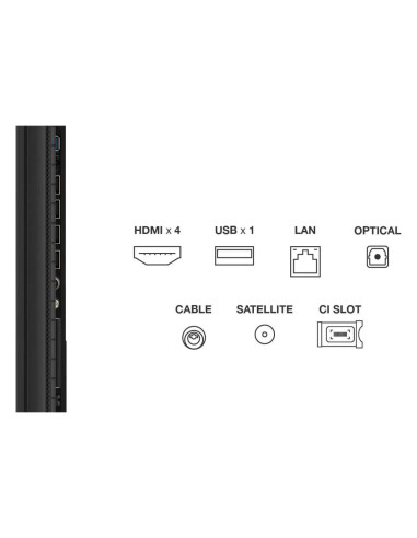 TV Set, TCL, 85 ", 4K Ultra HD, 3840 x 2160 pixels, Flat, 16:9, QLED, 85P89K