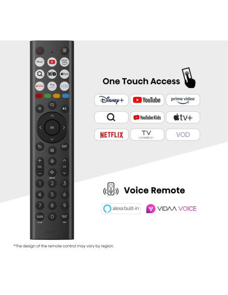 TV Set, HISENSE, 85 ", 4K Ultra HD, 3840 x 2160 pixels, Flat, 16:9, QLED, 85E7QPRO