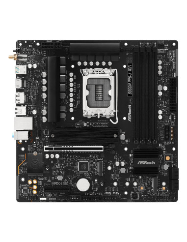 Mainboard, ASROCK, Intel B860 Express, LGA1851, Micro-ATX, Memory DDR5, Memory slots 4, B860MPRO-AWIFI
