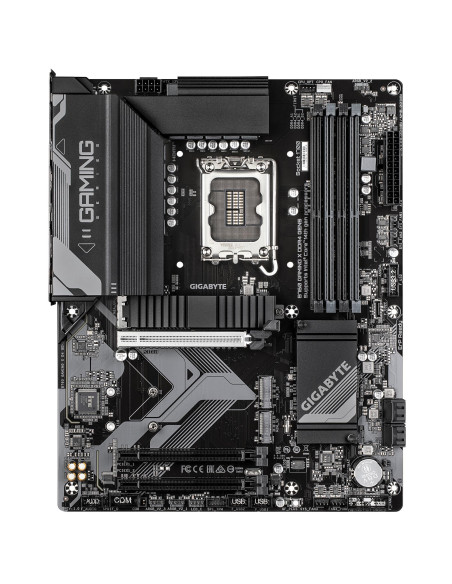 Mainboard, GIGABYTE, Intel B760, LGA 1700, ATX, RAM DDR4-SDRAM, 4xSlots, 3xNumber of M.2 (M) slots, B760GAMINGXD4GEN5