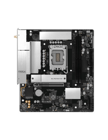 Mainboard, ASROCK, Intel B860, LGA 1851 (Socket V1), micro ATX, RAM DDR5-SDRAM, 2xSlots, Wi-Fi Yes, Bluetooth Yes, 1xNumber of 