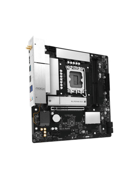 Mainboard, ASROCK, Intel B860, LGA 1851 (Socket V1), micro ATX, RAM DDR5-SDRAM, 2xSlots, Wi-Fi Yes, Bluetooth Yes, 1xNumber of 