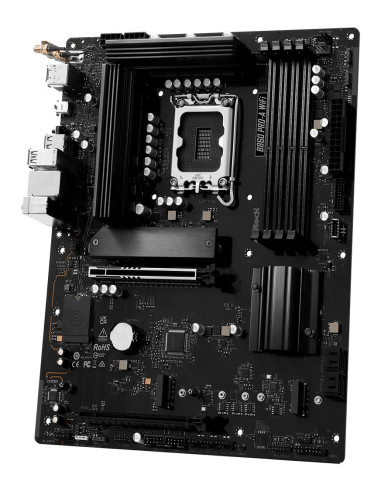 Mainboard, ASROCK, Intel B860 Express, LGA1851, ATX, Memory DDR5, Memory slots 4, 1xPCI-Express 4.0 16x, 1xPCI-Express 5.0 16x,