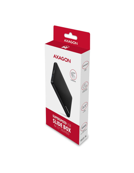HDD ACC ENCLOSURE 2.5"/USB3.2 EE25-SL AXAGON