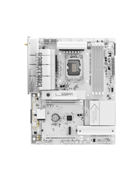 Mainboard, ASROCK, Intel B860, LGA 1851 (Socket V1), ATX, RAM DDR5-SDRAM, 4xSlots, Wi-Fi Yes, Bluetooth Yes, 1xNumber of M.2 (M