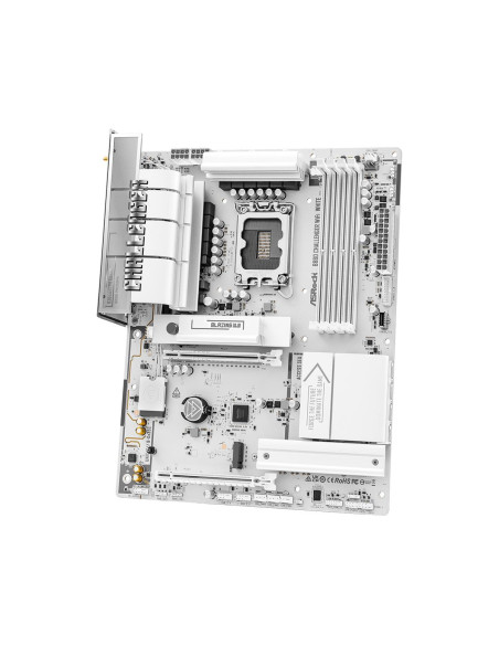 Mainboard, ASROCK, Intel B860, LGA 1851 (Socket V1), ATX, RAM DDR5-SDRAM, 4xSlots, Wi-Fi Yes, Bluetooth Yes, 1xNumber of M.2 (M