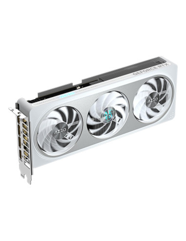 Graphics Card, GIGABYTE, NVIDIA, GeForce RTX 5060, 2595 MHz, 8 GB, GDDR7, 128 bit, PCI Express 5.0, Active, GV-N5060AEROOC-8GD