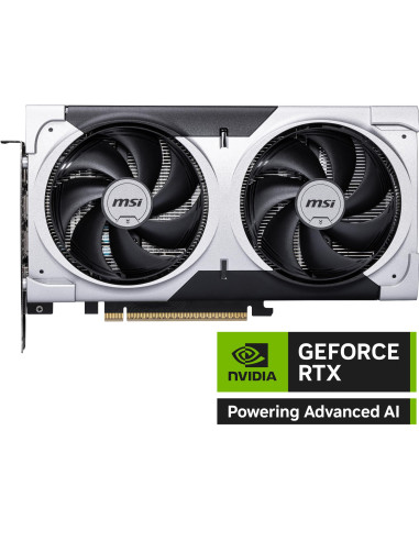 Graphics Card, MSI, NVIDIA GeForce RTX 5060 Ti, 8 GB, GDDR7, 128 bit, PCIE 5.0 16x, Dual Slot Fansink, 1xHDMI, 3xDisplayPort, 5