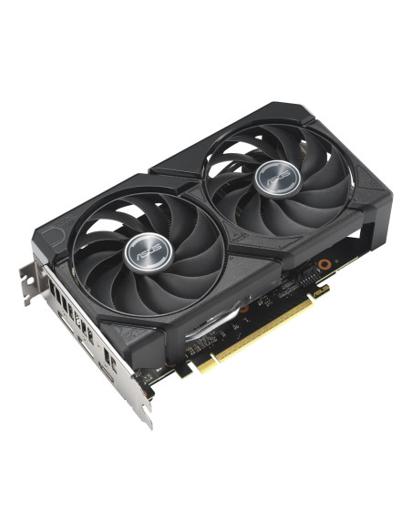 Graphics Card, ASUS, AMD, Radeon RX 9060 XT, 16 GB, GDDR6, 128 bit, PCI Express 5.0, Active, DUAL-RX9060XT-16G