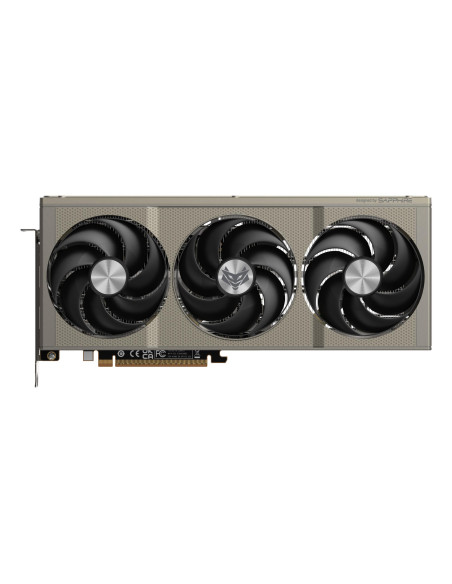 Graphics Card, SAPPHIRE, AMD Radeon RX 9060 XT, 16 GB, GDDR6, 128 bit, PCIE 5.0 16x, Triple slot Fansink, 11350-01-20G