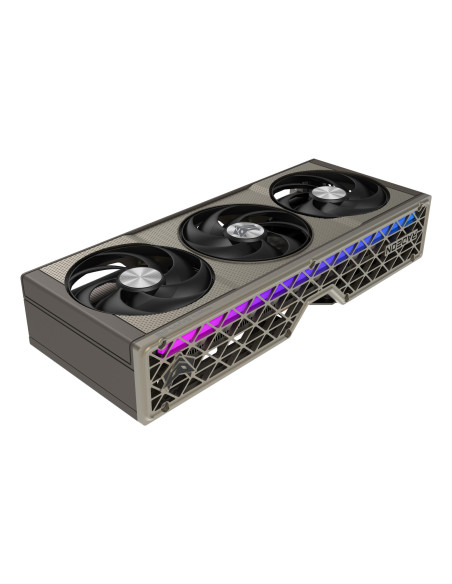 Graphics Card, SAPPHIRE, AMD Radeon RX 9060 XT, 16 GB, GDDR6, 128 bit, PCIE 5.0 16x, Triple slot Fansink, 11350-01-20G