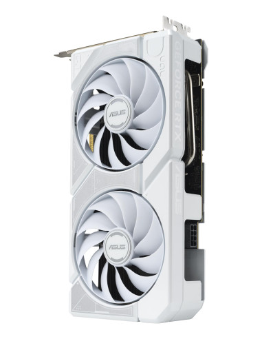 Graphics Card, ASUS, NVIDIA, GeForce RTX 5060 Ti, 16 GB, GDDR7, 128 bit, PCI Express 5.0, Active, DUAL-RTX5060TI-O16G-WHITE