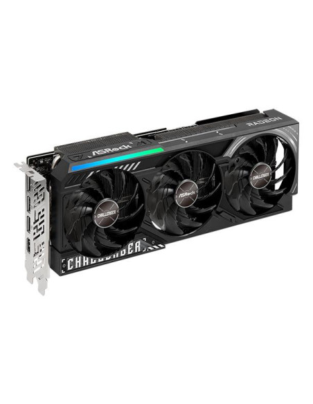 Graphics Card, ASROCK, AMD, Radeon RX 9070 XT, 16 GB, GDDR6, 256 bit, PCI Express x16 5.0, Active, RX9070XTCL16G