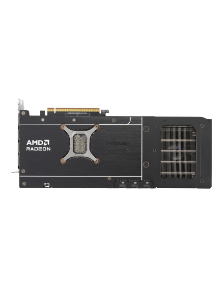 Graphics Card, ASUS, AMD Radeon RX 9070 XT, 16 GB, GDDR6, 256 bit, PCIE 5.0 16x, Triple slot Fansink, 1xHDMI, 3xDisplayPort, PR