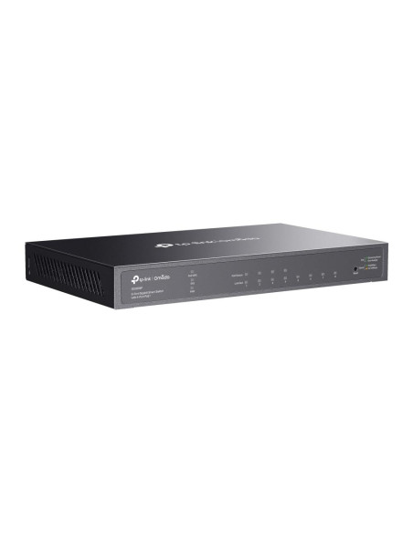 Switch, TP-LINK, Omada, TL-SG2008P, Type L2+, Desktop/pedestal, 8x10Base-T / 100Base-TX / 1000Base-T, PoE+ ports 4, 62 Watts, T