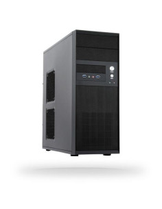 Case, CHIEFTEC, CQ-01B-U3-OP, MidiTower, ATX, MicroATX, Colour Black, CQ-01B-U3-OP
