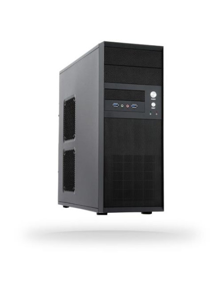 Case, CHIEFTEC, CQ-01B-U3-OP, MidiTower, ATX, MicroATX, Colour Black, CQ-01B-U3-OP