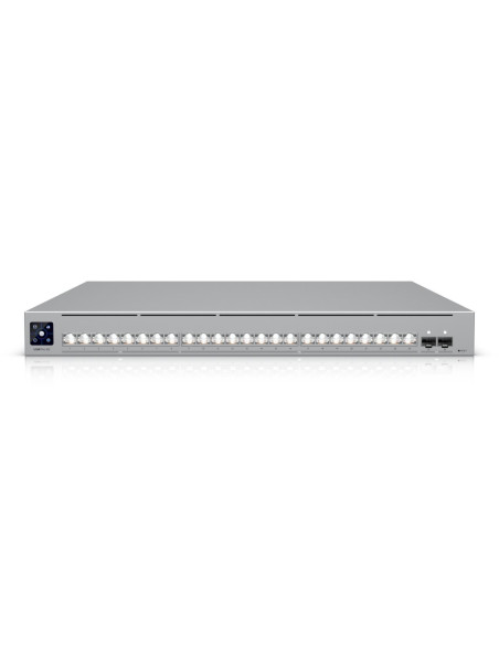 Switch, UBIQUITI, Switch type Managed, Switch layer L2/L3, Rack mounting Yes, Stackable Yes, Form factor 1U, 24xRJ-45 ports, RJ