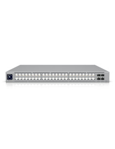 Switch, UBIQUITI, Switch type Managed, Switch layer L2/L3, Rack mounting Yes, Stackable Yes, Form factor 1U, 48xRJ-45 ports, RJ